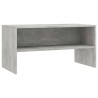 Meuble TV Gris béton 80x40x40 cm Bois d'ingénierie 626693626693