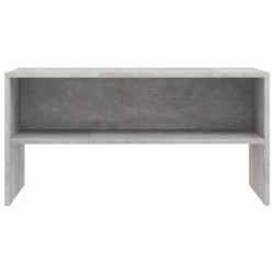 Meuble TV Gris béton 80x40x40 cm Bois d'ingénierie 626693626693