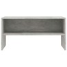 Meuble TV Gris béton 80x40x40 cm Bois d'ingénierie 626693626693