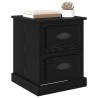 Cabinet de chevet avec tiroir Chêne noir 39 x 39 x 47.5 cm 626694626694