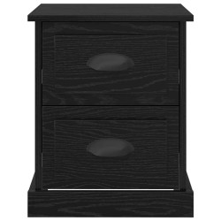 Cabinet de chevet avec tiroir Chêne noir 39 x 39 x 47.5 cm 626694626694