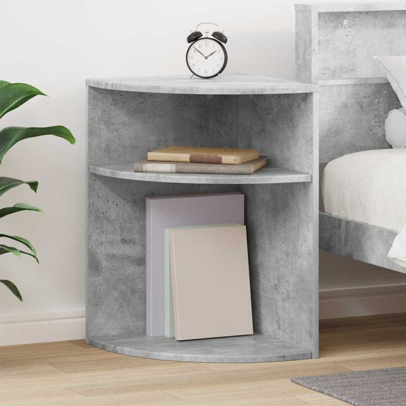 Table d'appoint Gris béton 39,7 x 39,7 x 60 cm 626702626702