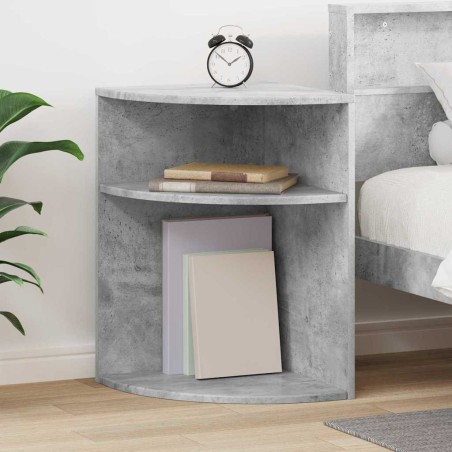 Table d'appoint Gris béton 39,7 x 39,7 x 60 cm 626702626702