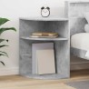 Table d'appoint Gris béton 39,7 x 39,7 x 60 cm 626702626702