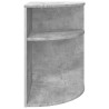 Table d'appoint Gris béton 39,7 x 39,7 x 60 cm 626702626702