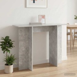 Table console Gris béton 100 x 30 x 75 cm Bois d'ingénierie 626706626706