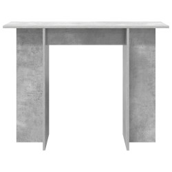Table console Gris béton 100 x 30 x 75 cm Bois d'ingénierie 626706626706