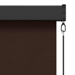 Store enrouleur Marron 160 x 250 cm Tissu et Aluminium 626711626711