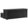 Marchepied de bain à remous avec rangement 2 étapes Noir PP 626713626713