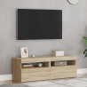 Meubles TV avec lumières LED 2 pcs Chêne sonoma 60x35x40 cm 626714626714