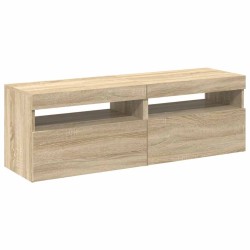 Meubles TV avec lumières LED 2 pcs Chêne sonoma 60x35x40 cm 626714626714
