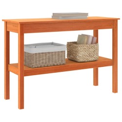 Table console Brun ciré 110 x 40 x 75 cm Pin massif 626715626715