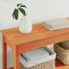 Table console Brun ciré 110 x 40 x 75 cm Pin massif 626715626715