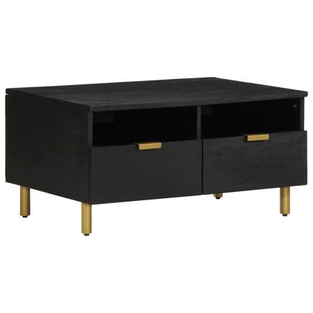 Table basse noir 80x54x40 cm bois d'ingénierie 626720626720