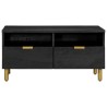 Table basse noir 80x54x40 cm bois d'ingénierie 626720626720