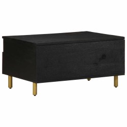 Table basse noir 80x54x40 cm bois d'ingénierie 626720626720