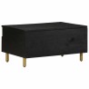 Table basse noir 80x54x40 cm bois d'ingénierie 626720626720