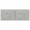 Meuble TV Gris béton 80x30x30 cm Bois d’ingénierie 626722626722
