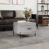 Table basse Sonoma gris 50x50x40 cm Bois d'ingénierie 626730626730