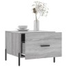 Table basse Sonoma gris 50x50x40 cm Bois d'ingénierie 626730626730