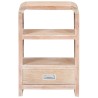 Table de chevet 40x30x60 cm Bois d'acacia massif 626732626732