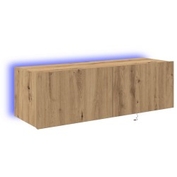 Meuble TV mural 100 x 35 x 31 cm Chêne artisanal 626733626733