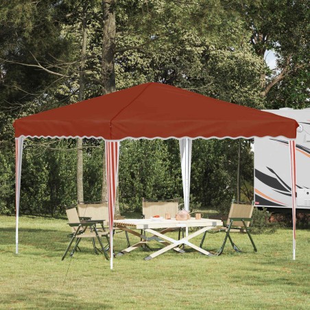 Tente de fête pop-up 288 x 288 x 245 cm Terre cuite 626734626734