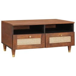 Table basse avec tiroir 80 x 54 x 40 cm Bois de mangue massif 626735626735