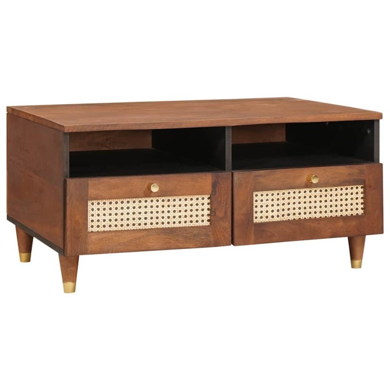Table basse avec tiroir 80 x 54 x 40 cm Bois de mangue massif 626735626735
