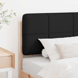 Tête de lit capitonnée Marron et Noir 75 cm Pin massif 626737626737