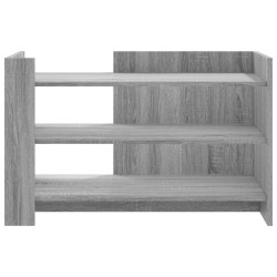 Table basse sonoma gris 80x50x50 cm bois d'ingénierie 626739626739