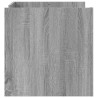 Table basse sonoma gris 80x50x50 cm bois d'ingénierie 626739626739
