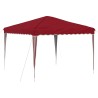 Tente de fête pop-up 288 x 288 x 245 cm Bordeaux Tissu Oxford 626741626741