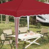 Tente de fête pop-up 288 x 288 x 245 cm Bordeaux Tissu Oxford 626741626741