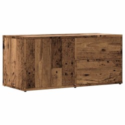 Meuble TV vieux bois 80x34x35,5 cm bois d'ingénierie 626748626748