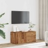 Meuble TV vieux bois 80x34x35,5 cm bois d'ingénierie 626748626748