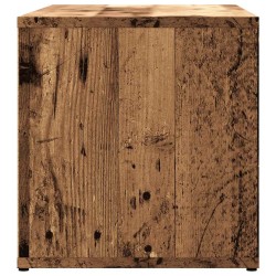 Meuble TV vieux bois 80x34x35,5 cm bois d'ingénierie 626748626748
