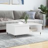Table basse blanc 90x60x35 cm bois d'ingénierie 626749626749