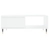 Table basse blanc 90x60x35 cm bois d'ingénierie 626749626749