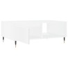 Table basse blanc 90x60x35 cm bois d'ingénierie 626749626749
