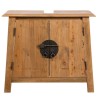Meuble-lavabo de salle de bains pin massif 70x32x63 cm   626758626758
