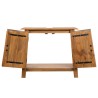 Meuble-lavabo de salle de bains pin massif 70x32x63 cm   626758626758