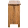 Meuble-lavabo de salle de bains pin massif 70x32x63 cm   626758626758
