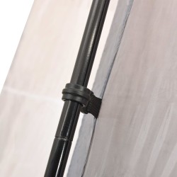Tente de piscine Tissu 590x520x250 cm Gris 626759626759