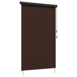 Store enrouleur Marron 60 x 250 cm Tissu et Aluminium 626760626760