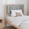 Tête de lit Autre Marron et gris clair 75 cm Bois massif en pin 626762626762