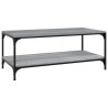 Table basse Sonoma gris 80x50x40 cm Bois d'ingénierie 626764626764