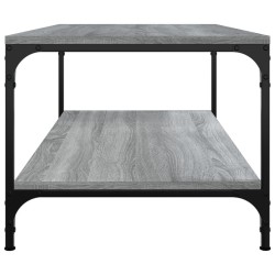 Table basse Sonoma gris 80x50x40 cm Bois d'ingénierie 626764626764