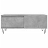 Table basse Gris béton 90x50x36,5 cm Bois d'ingénierie 626765626765