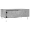 Table basse Gris béton 90x50x36,5 cm Bois d'ingénierie 626765626765